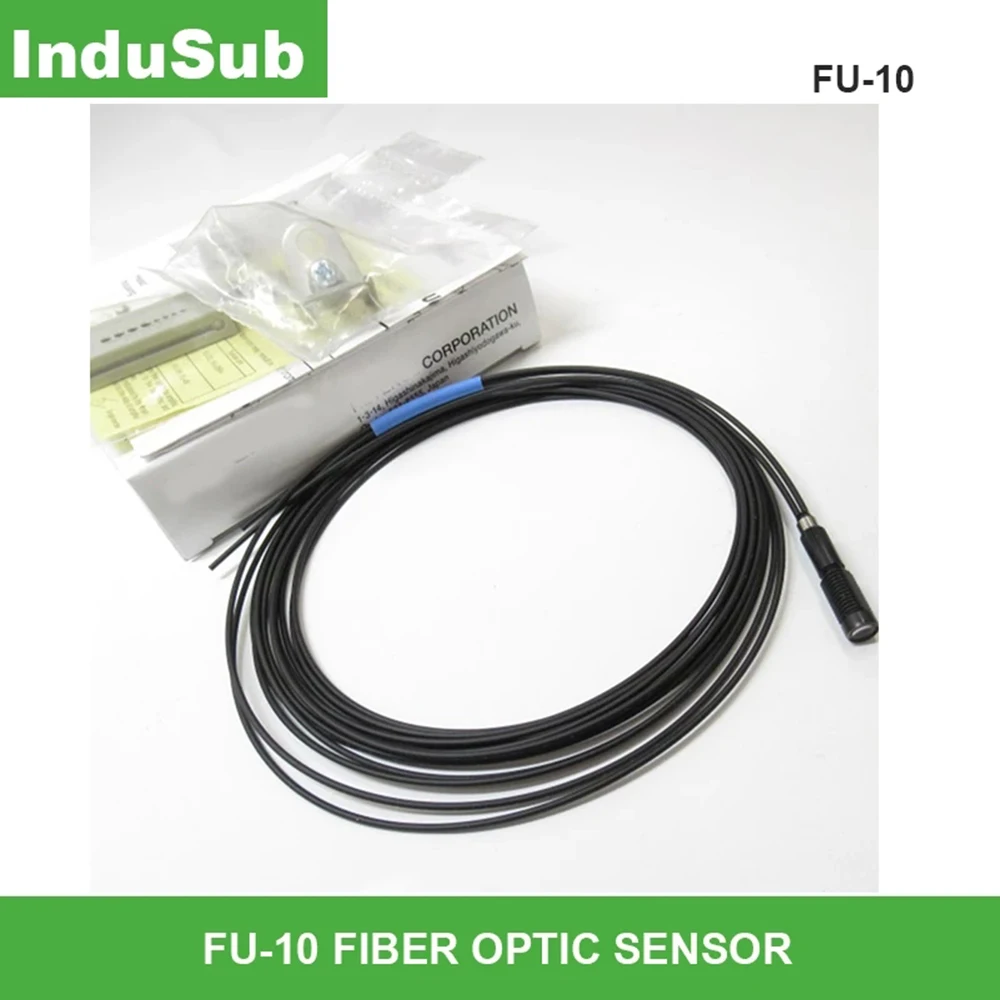 

FU-10-SUB Substitute FU-10 FIBER OPTIC SENSOR Fiber Optic Reflective Sensor Unit Cable PHOTOELECTRIC Original New