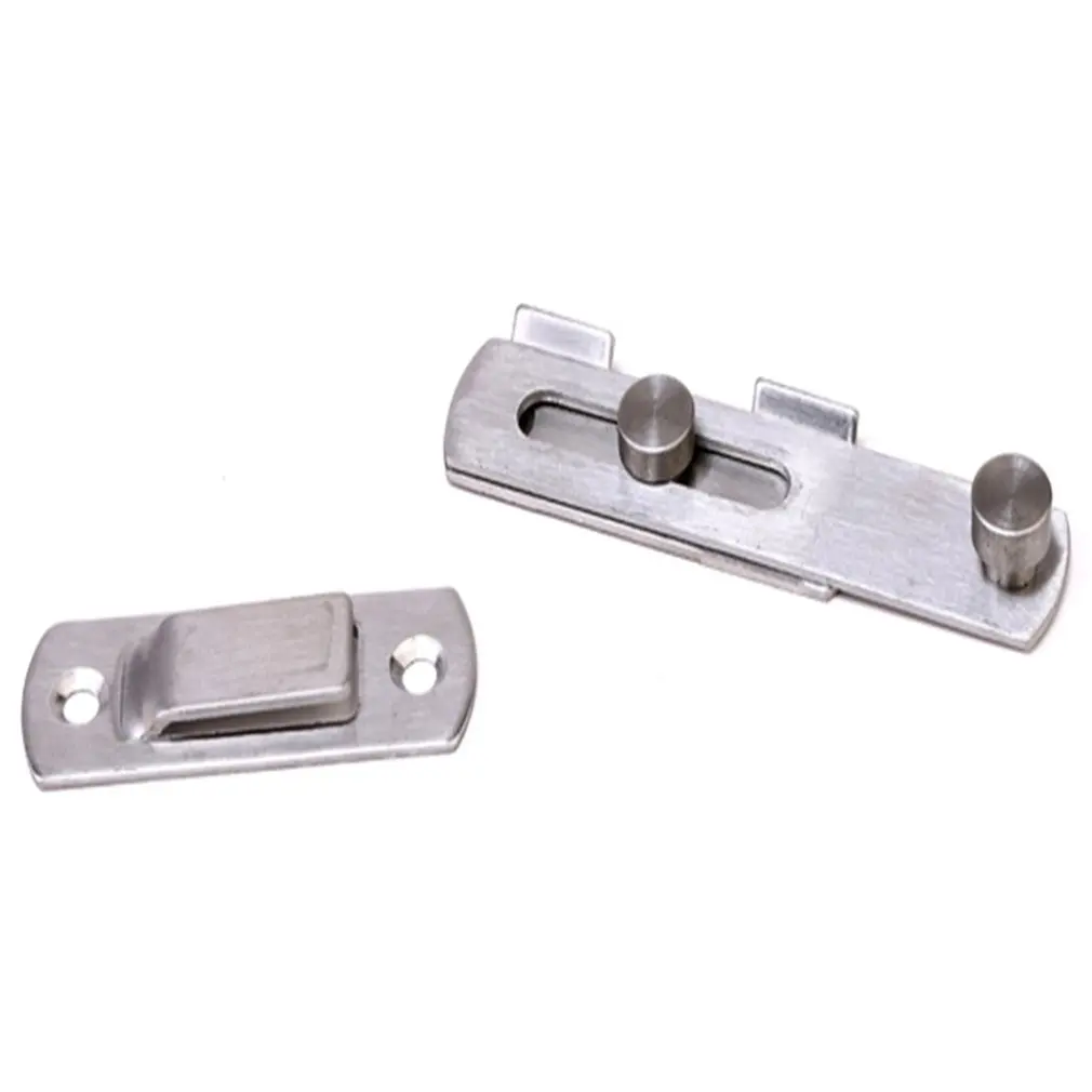 New Stainless Steel Hasp Latch Lock Sliding Door For Window Cabinet Fitting Mounted Buckle Security | Обустройство дома
