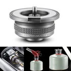 Открытый Туризм Кемпинг Газовая плита магнитная присоска адаптер Сплит-Тип конвертер для печи Разъем адаптеры из алюминиевого сплава