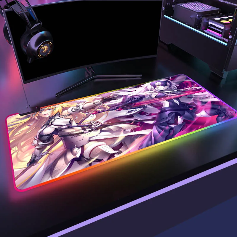 FGO пользовательский DIY шаблон большой Fate Grand заказ RGB игровой коврик для мыши