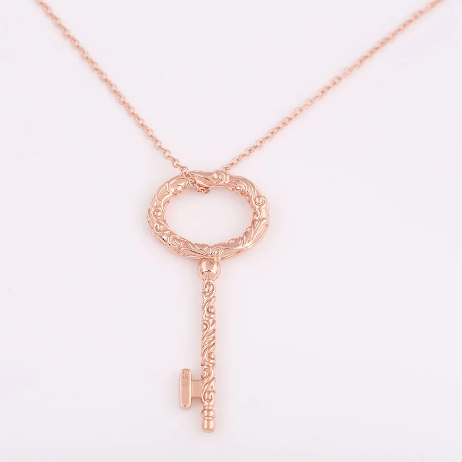 

Цепочка женская из серебра 925 пробы, с розой