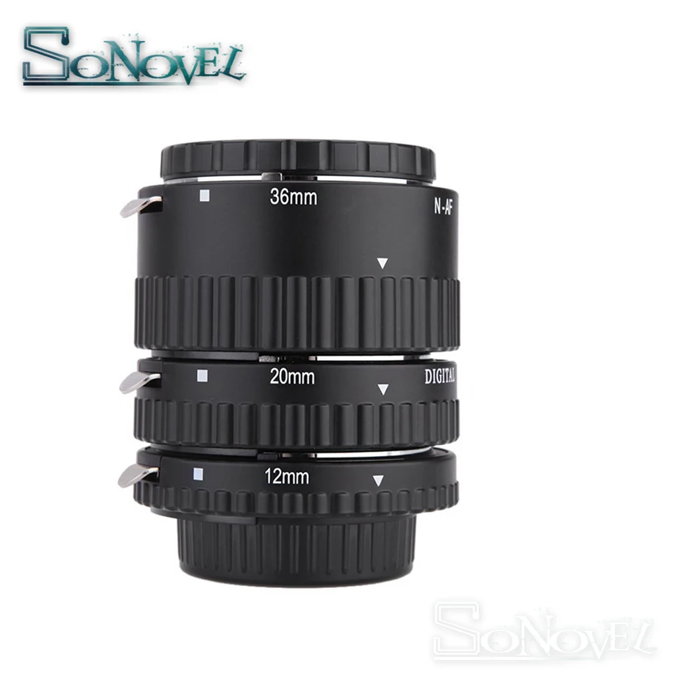 Удлинительная макротрубка с автофокусом Meike кольцо для Nikon D7500 D7200 D5600 D5500 D5300 D3400 D3300