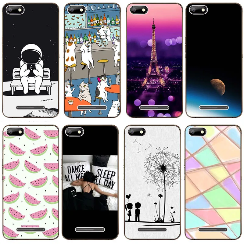 Силиконовая задняя крышка из ТПУ с полной защитой для телефона BQ 5020 чехол