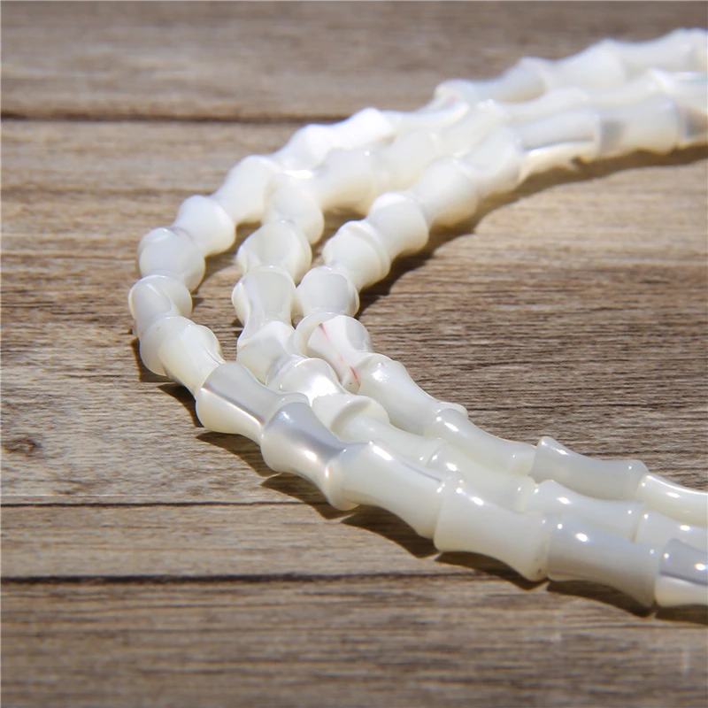 Высококачественная Белая натуральная скульптура Бамбуковая форма свободные