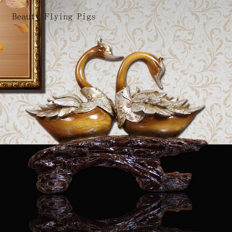 Прямые продажи Новые творческие и элегантные благоприятный Лебедь