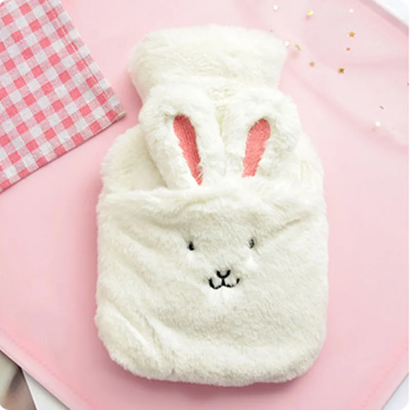 Крышка для бутылки с горячей водой Saim мультяшная плюшевая милая сумка подогрева