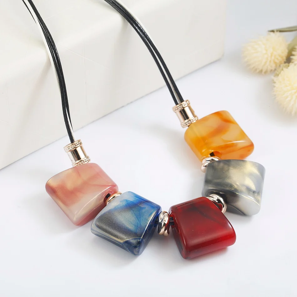 Женское ожерелье и подвески Match Right массивное Винтажное колье чокер с бусинами