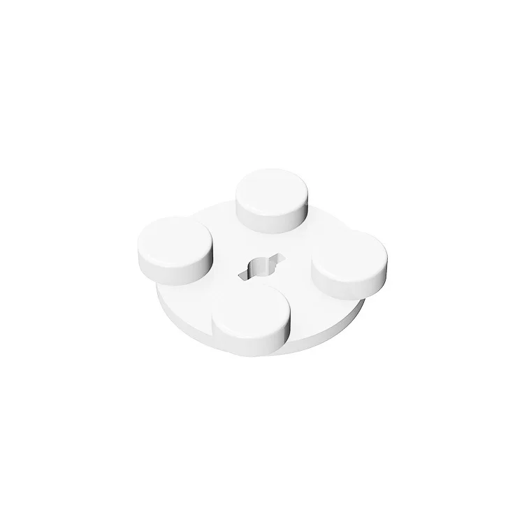 Строительные блоки POLYROYAL технические детали 2x2 вращающаяся верхняя пластина