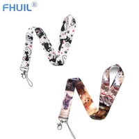 phone necklace cute lanyards for keys id card gym mobile phone neck straps usb badge holder hang rope mobile charm cord