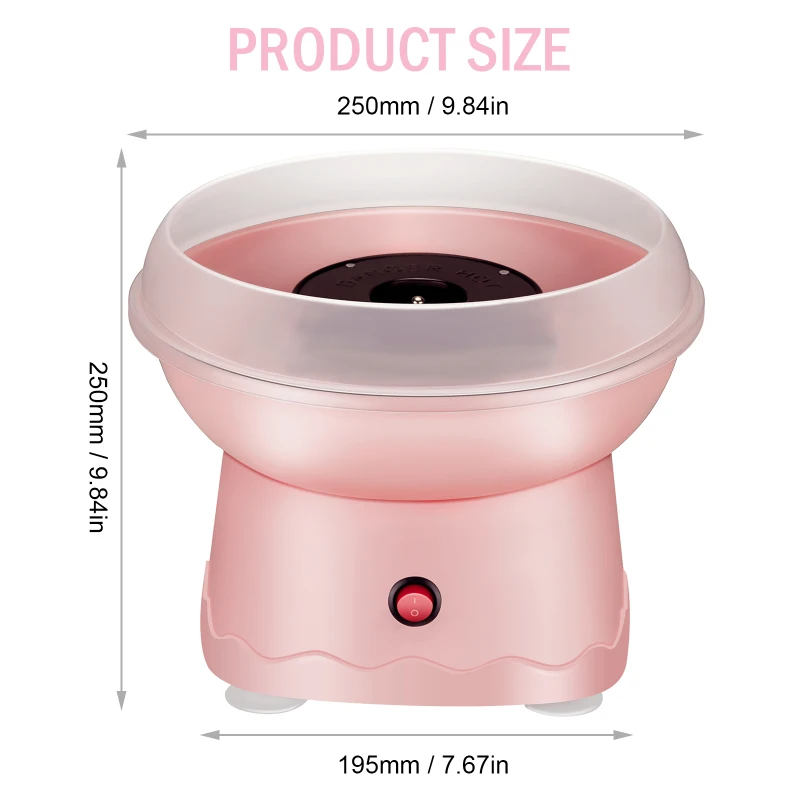 

Automatic Cotton Candy Machine For Children's Home Use Electric Cotton Candy Machine Sugar Cotton Candy Maker Party DIY