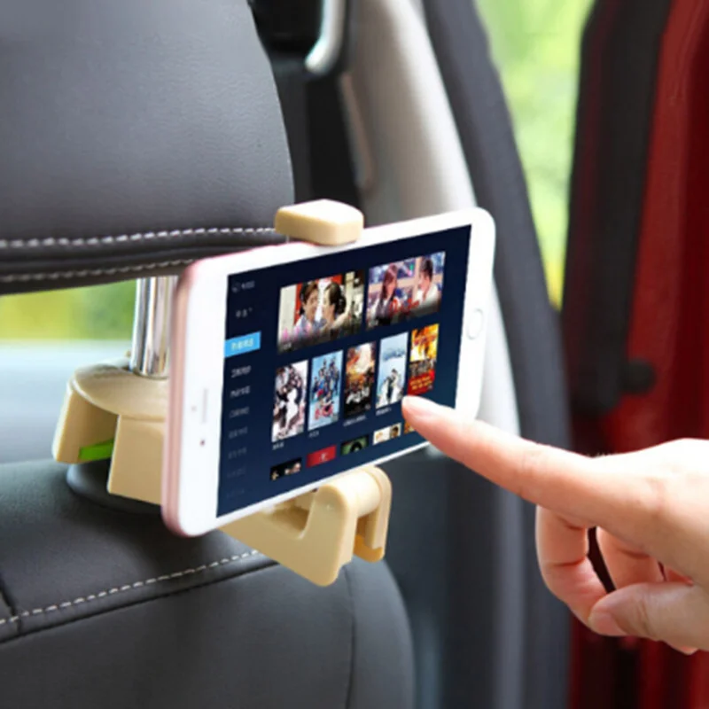 

NEW Car Headrest Hook Phone Holder For Mitsubishi Asx Outlander Lancer EX Pajero Evolution Eclipse Grandis