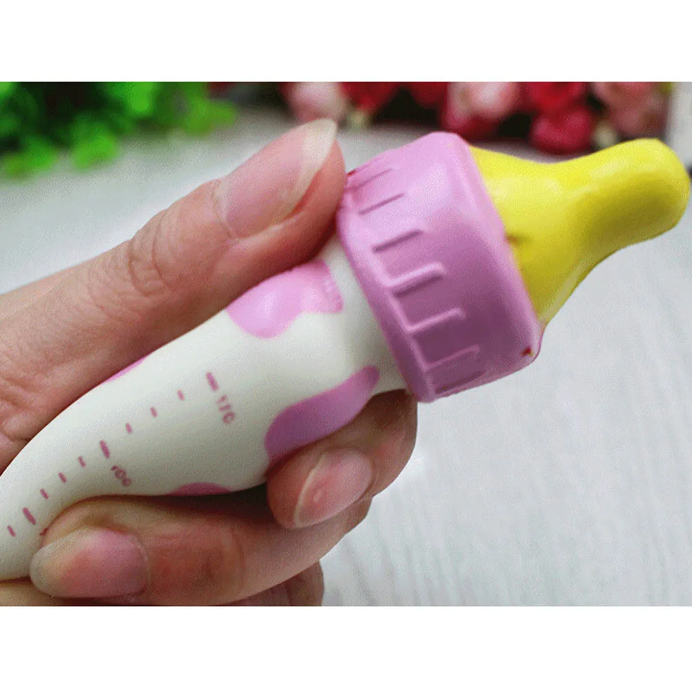 

Feeding Bottle Fruit Scented Slow Rising Squeeze Stress Relief Toy Collect Funny Gadgets Squishies Stress Juguetes Random Colour