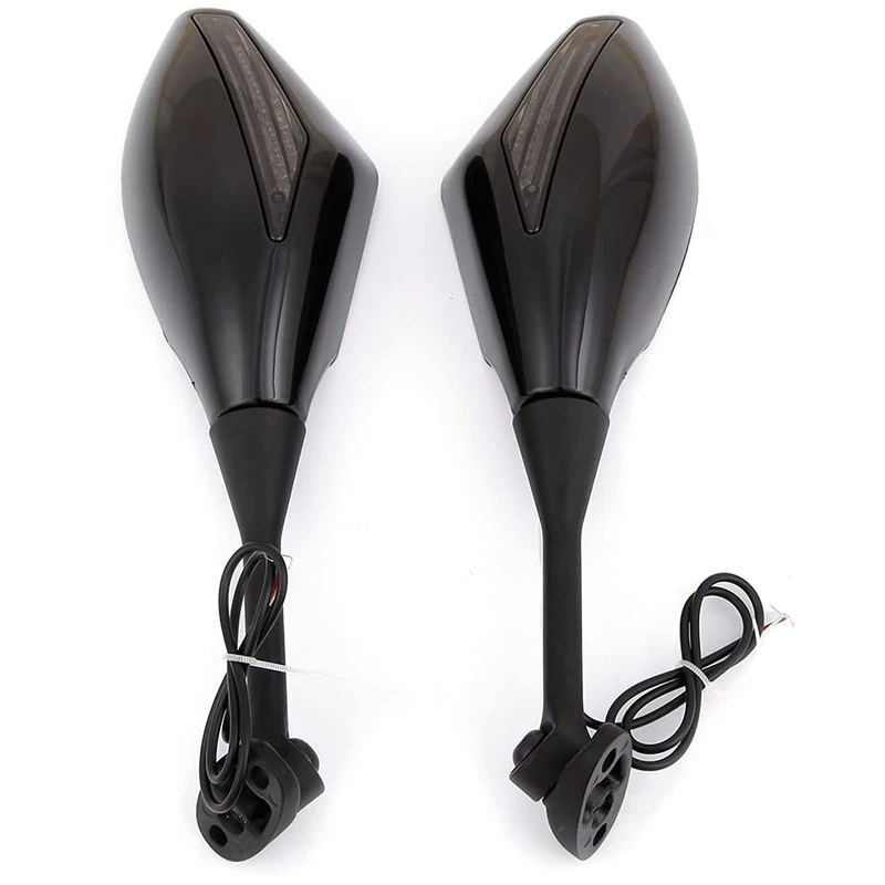 

Зеркало бокового вида с указателем поворота, подходит для спортивных велосипедов Honda CBR600RR 2003-2011 CBR1000RR 2004-2007