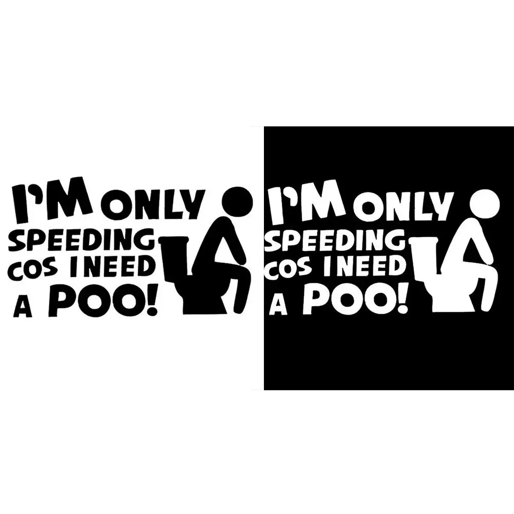 Стикер автомобиля креативный я только превышение скорости потому что мне нужен
