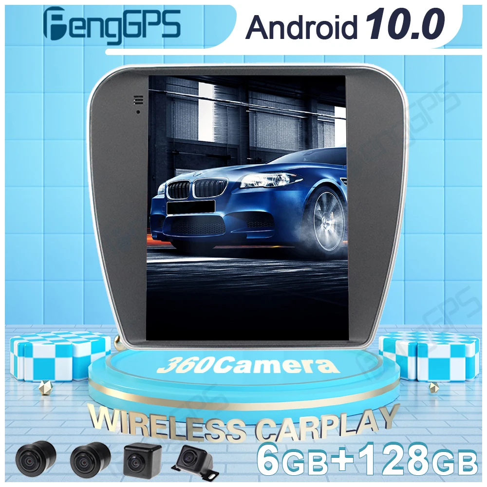 

360 Camera Car DVD Player GPS Navigation For Chevrolet Malibu /Cavalier 2016-2018 Tesla Style Android Radio Car Stereo Headunit