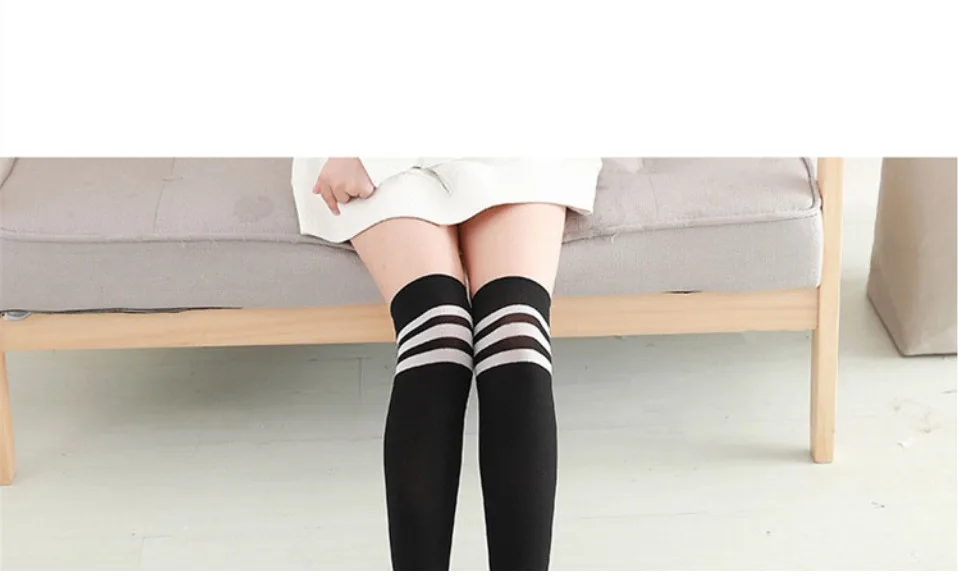 Летние детские Нескользящие Школьные носки для выступлений Chaussettes Kniekousen Meisje, гольфы для маленьких девочек