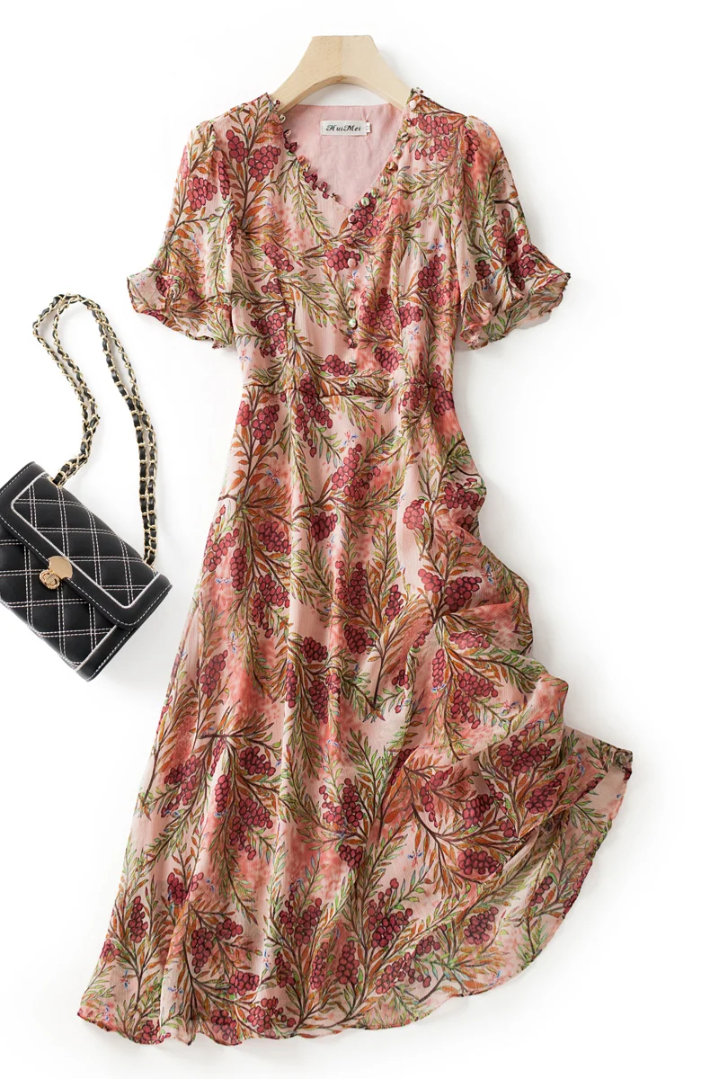 

Elegant Skirt 2021 New Fashion Lady Dress Temperament French Minority Medium Length Dress Super Fairy