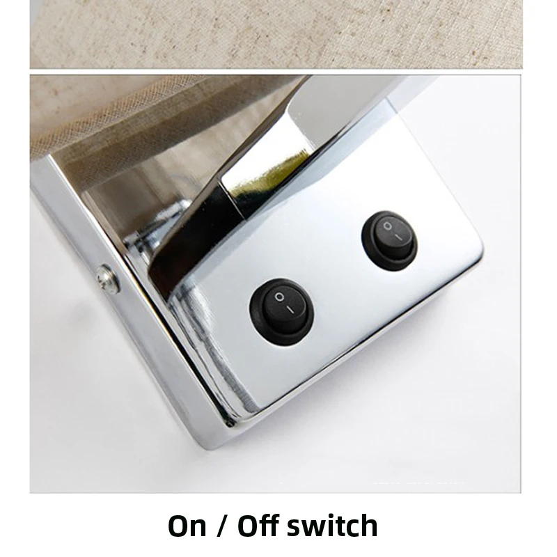 Современные тканевые светодиодные Настенные светильники тканевая лампа