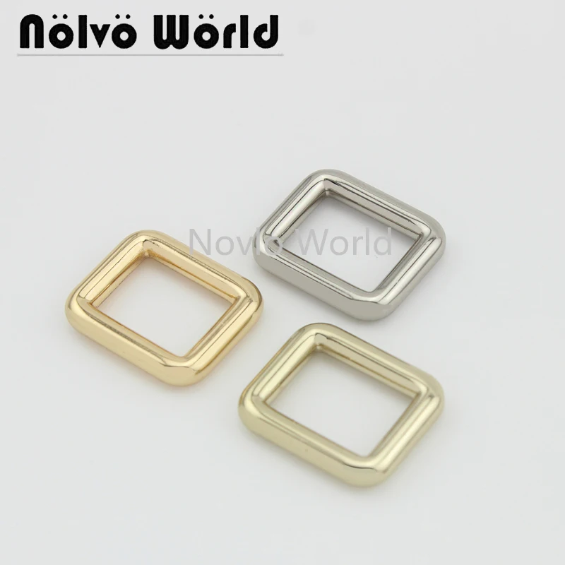 Металлическая прямоугольная пряжка Nolvo World 5 20 5/8 шт. модель 15*11 мм дюйма литой под