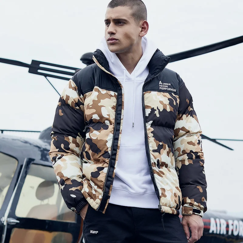 Новинка Теплая подкладка жилет с капюшоном зимний мужской пуховик из хлопка