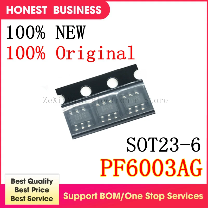 

20PCS PF6003AG 6003A SOT23-6 SOT23-6 New original IC Chip