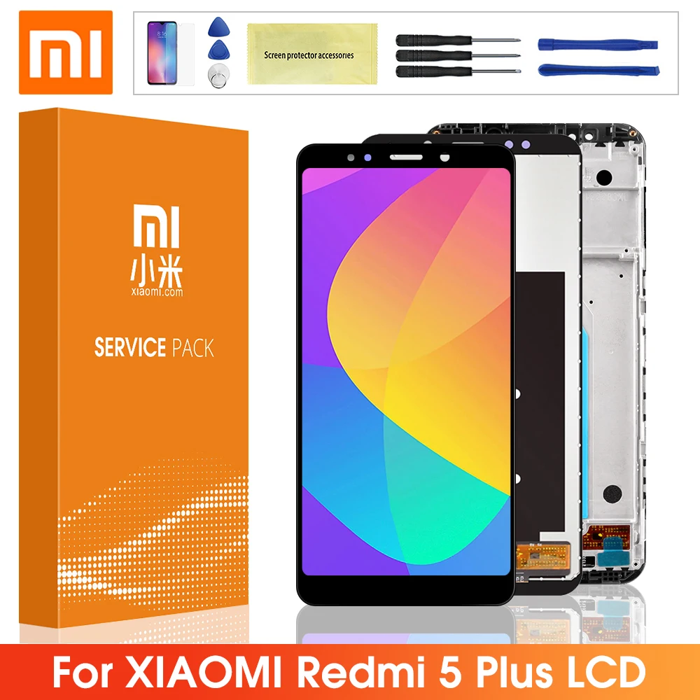 Оригинальный ЖК дисплей 5 99 дюйма для XIAOMI REDMI Plus сенсорный экран дигитайзер с