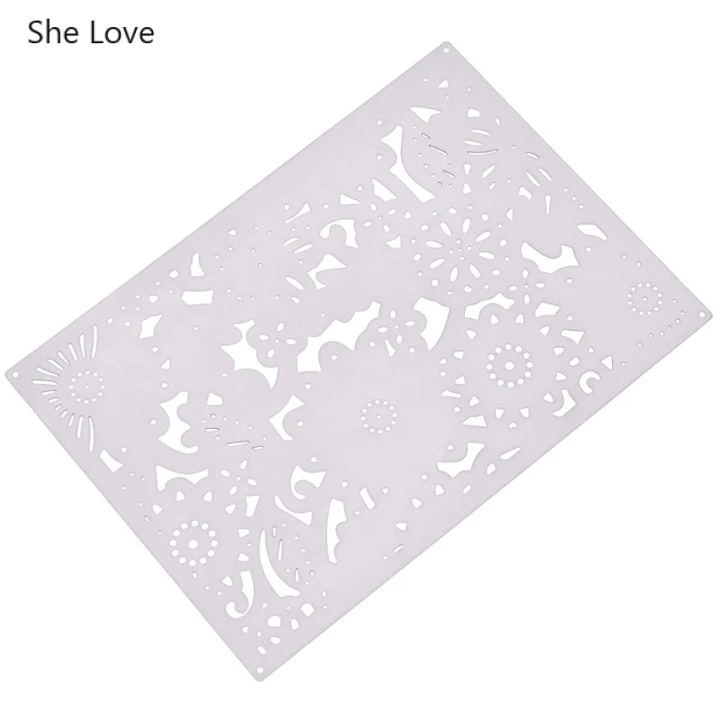 Она любит в виде звезды луны сердца шаблон металла Вырубные штампы для Diy