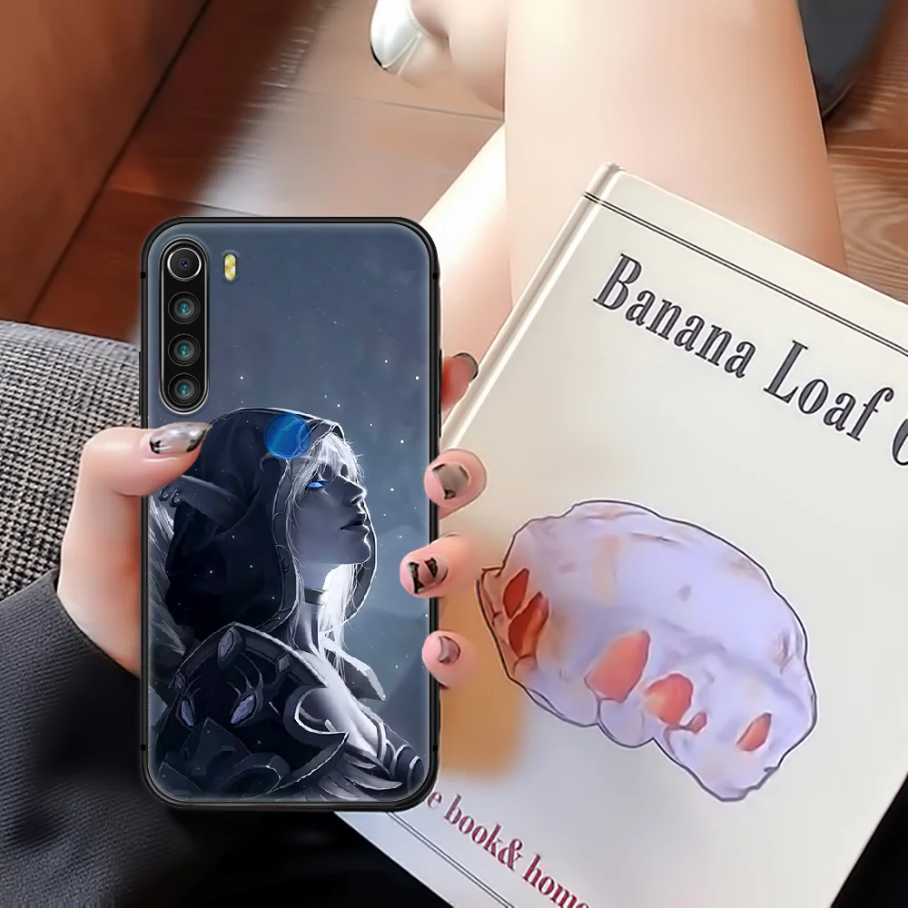 

World Of Warcraft Phone Case Cover Hull For XIAOMI Redmi 7 7A 8 8A 9 9C Note 6 7 8 9 9S K20 Pro K30 black Cell Fashion