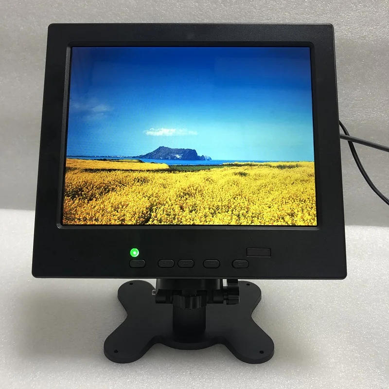 Гироборд с колесами 8 дюймов портативный монитор HDMI VGA1024X768 IPS full view USB5V 12V источника