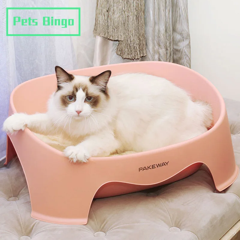 

Pets Bingo Pet Supplies Cat Bed Removable and Washable Dog House Thickened Kitten Sleeping Mats Breathable Puppy Nest for 7.5kg