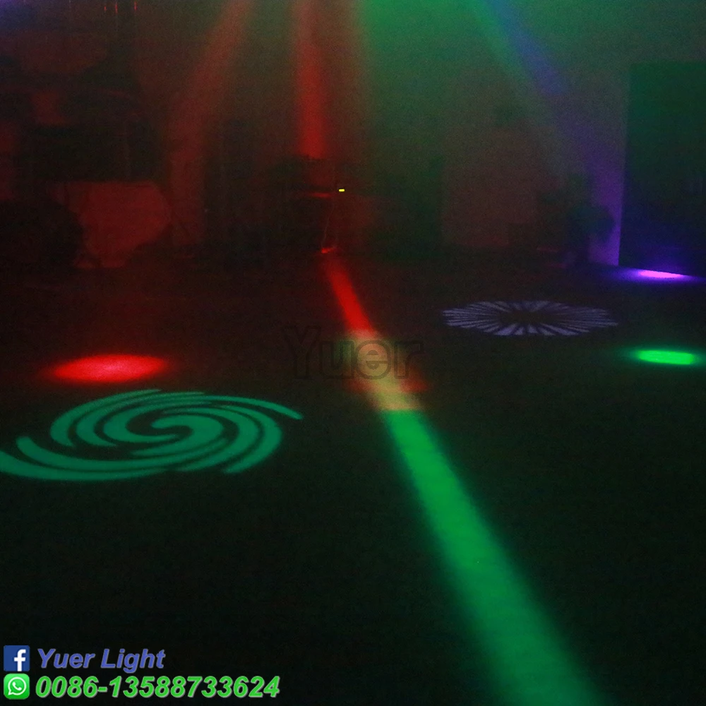 Beam Gobo Laser 3IN1 Stage Effect Light Unlimited Rotate LED Bar DMX512 Control Moving Head DJ Disco Projector | Лампы и освещение