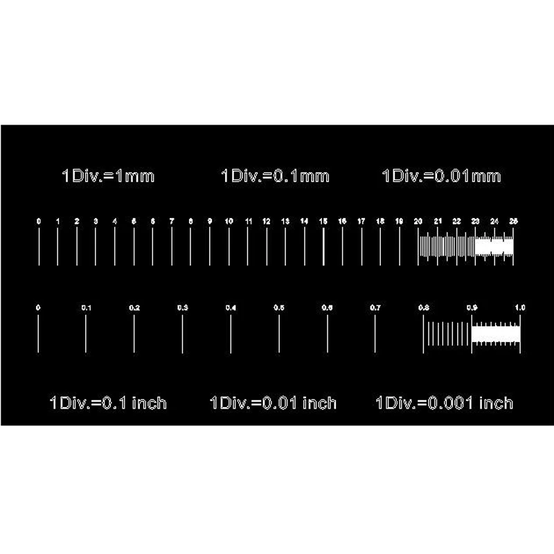Двойной Градуированный метрический и дюймовый микрометр 0 001 дюйма 02 мм |