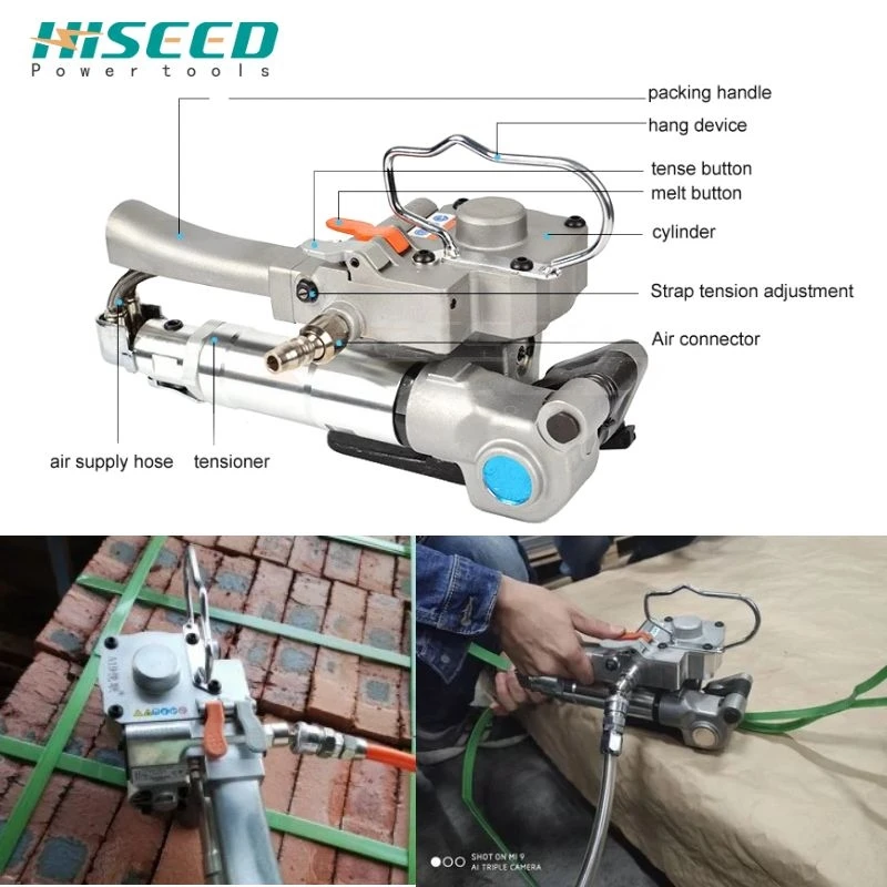 

Portable pneumatic baler/portable baler plastic balers belt strapping