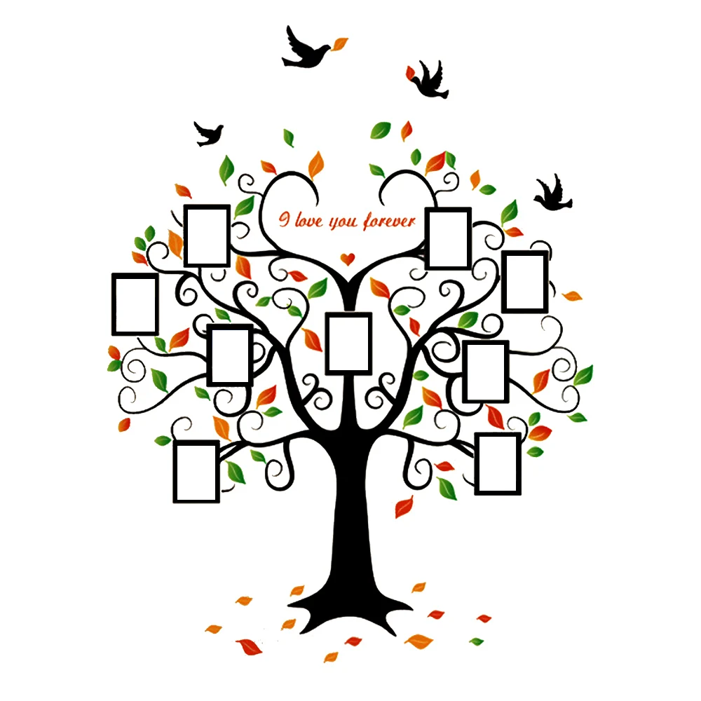 Фотоальбом в форме сердца HOOMIN сделай сам для семейных фотографий съемные