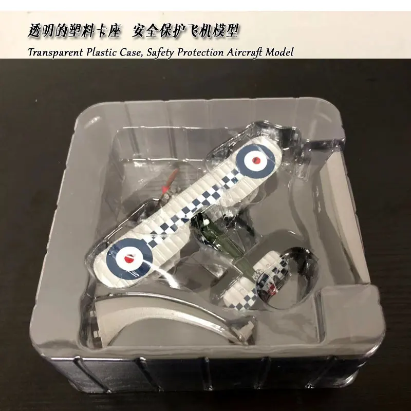 WLTK 1/72 масштаб военная модель игрушки Британский Бристол бульдог истребитель литой металлический самолет модель игрушки для сбора, подарок, дети