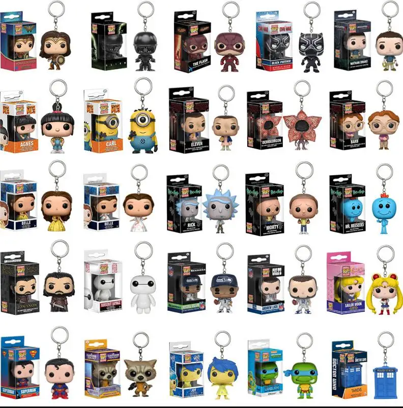 FUNKO POP брелок официальный Мстители супер герой персонажи фигурка Коллекционная