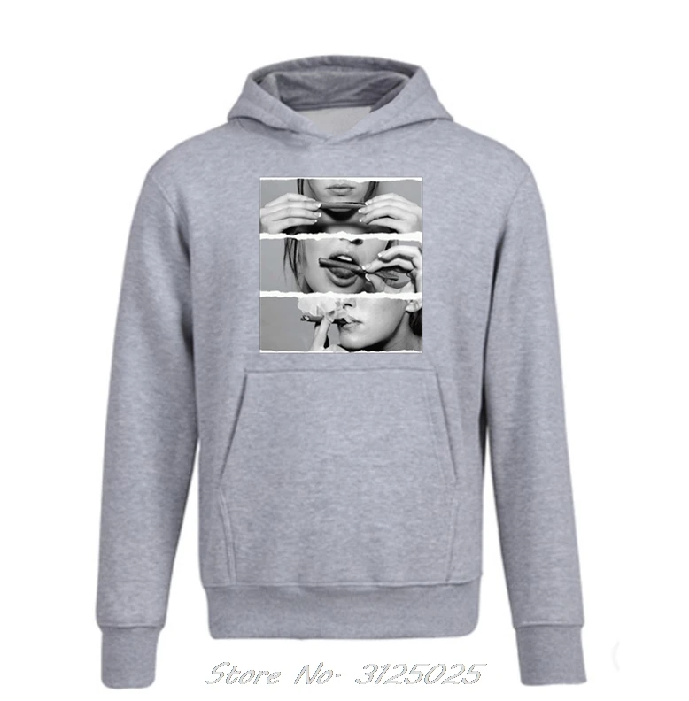 Толстовка мужская флисовая с принтом Свитшот унисекс тупым перекатывающимся и