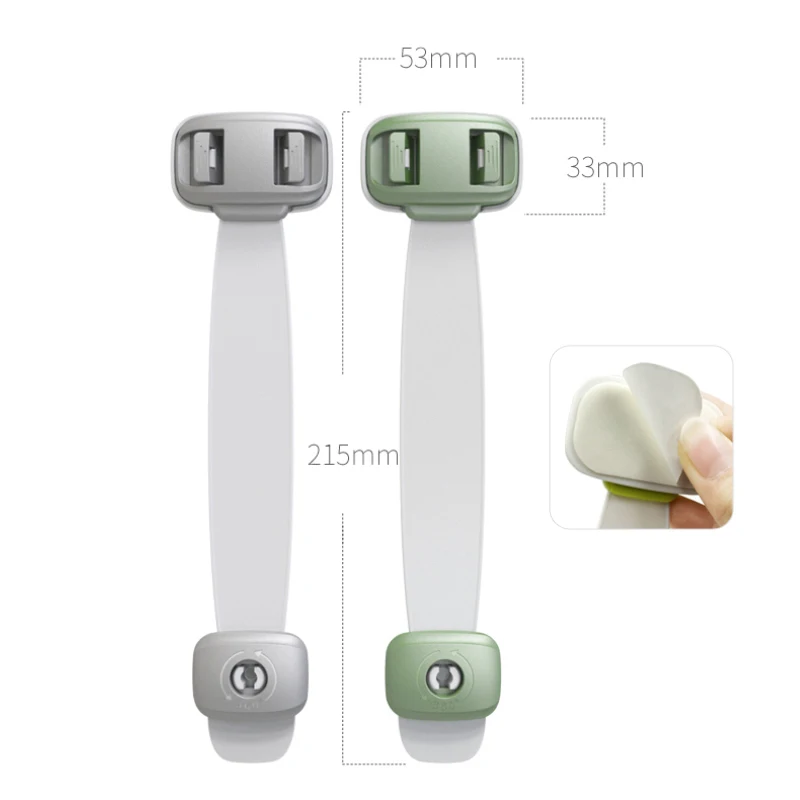 

1 Pc Baby Safety Protector Child Door Refrigerator Drawer Wardrobe Toilet Security Lock Protection Of Children