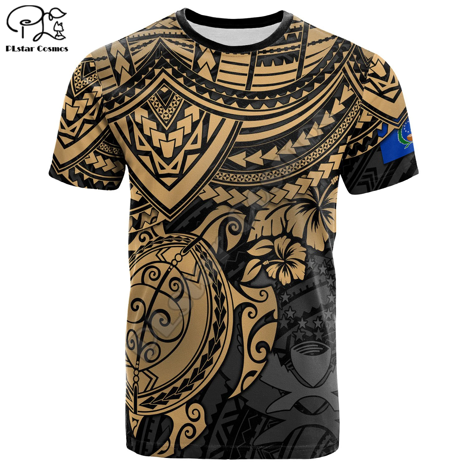 

PLstar Cosmos Summer Newfashion Colorful Tattoo Funny Culture T-Shirt Pohnpei Unisex Men/Women Casual ShortSleeve O-Neck TeeTops