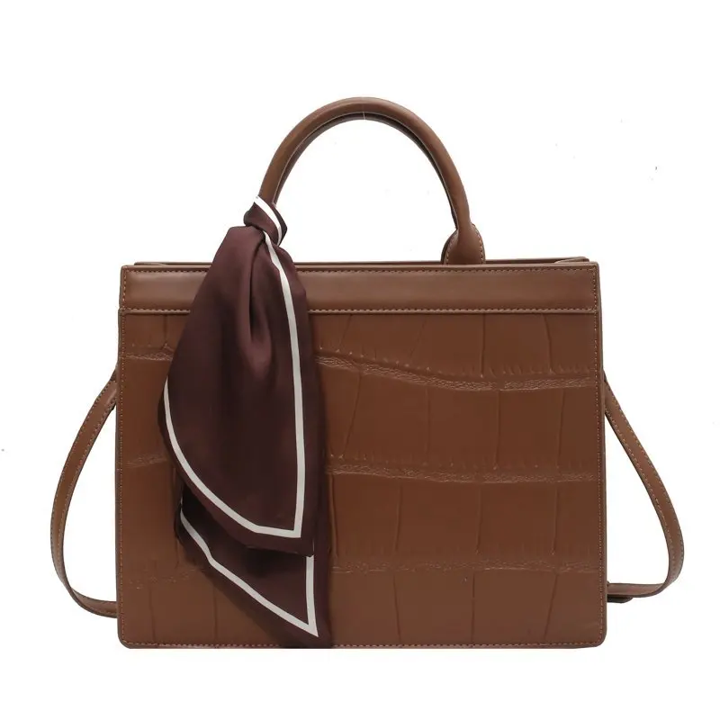 

Stone Pattern Luxury Brand Bags for Women New Female Shoulder Hand Bag Ladies Winter Leather Crossbody Totes Purses 2 Size Bolsa
