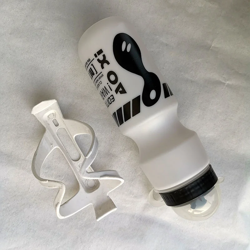 

750ml Mountain Bike Bicycle Cycling Water Drink Bottle+holder Cage Rack