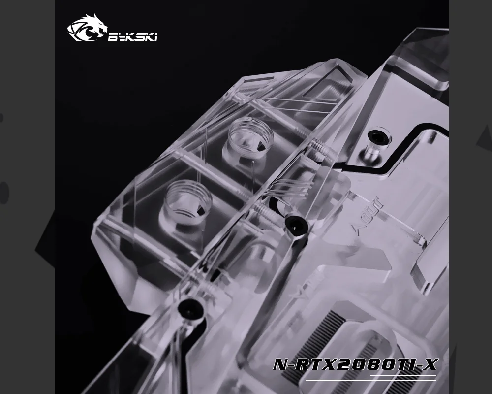 Bykski N-RTX2080TI-X, полное покрытие видеокарты блок водяного охлаждения, эксклюзивная объединительная плата для Nvida founator Edition RTX2080/2080Ti