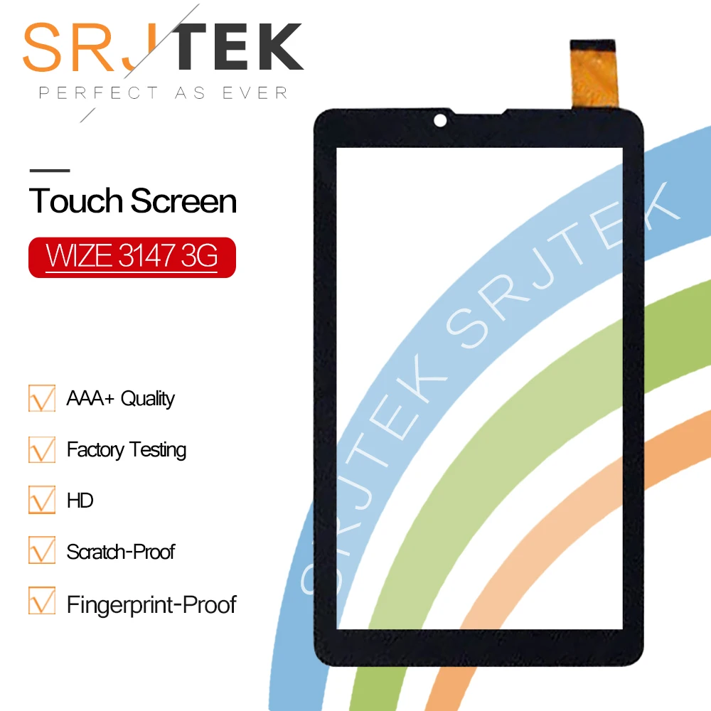 SRJTEK 7 &quotдля Texet Prestigio WIZE 3147 3G PMT3147 _ сенсорный экран дигитайзер стекло Сенсорная