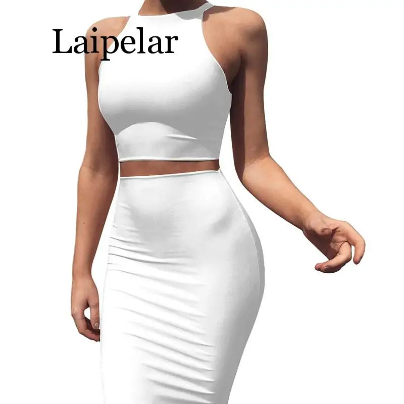 Сексуальное облегающее платье без рукавов с круглым вырезом для ночного клуба