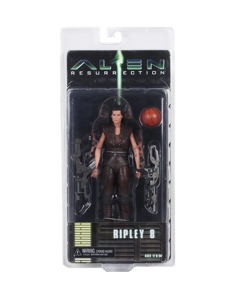 B in Box Оригинальная серия NECA Alien 14 Ripley 8 resuration Xenomorph WarriorAction фигурка модель игрушки кукла для подарка - Цвет: B in Box