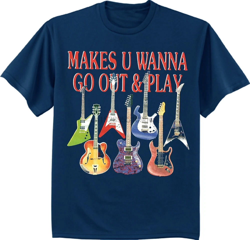 

Guitar t-shirt for men guitarist gift idea musician guitar player tee shirt