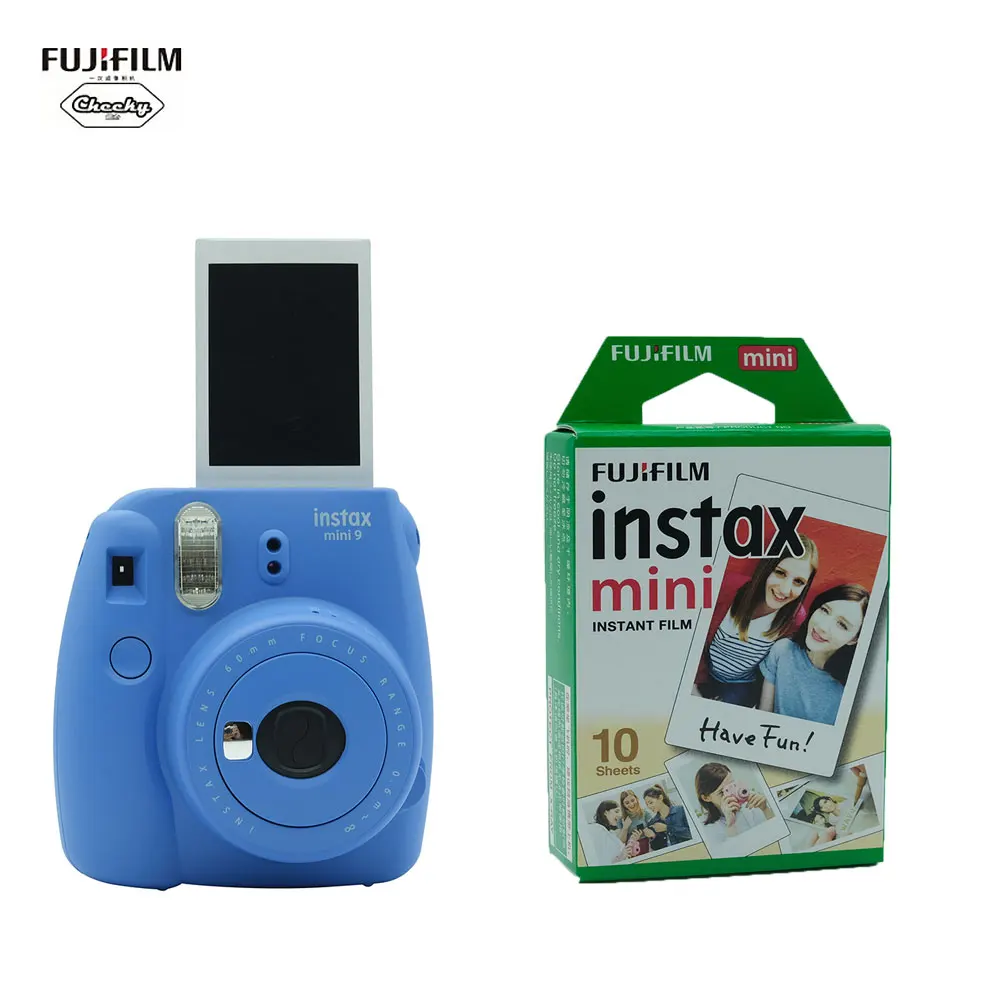 Рождественский подарок, 5 цветов, Fujifilm INSTAX Mini 9, фотокамера моментальной печати+ 10 20 листов, пленка Fujifilm Instax Mini 8 9