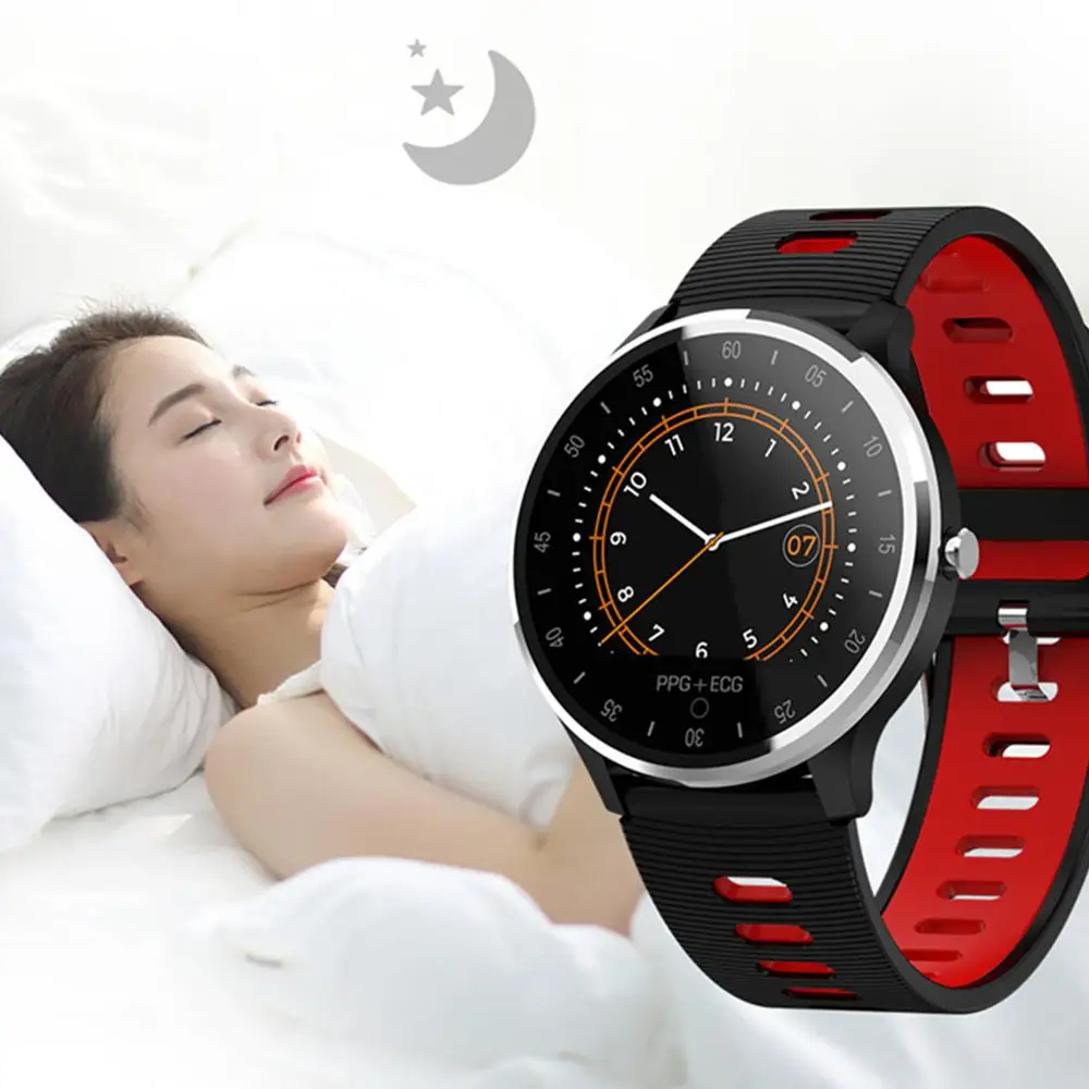 L7 Smart Watch Men Women Fitness Tracker Bracelet Blood Pressure Heart Rate Monitoring Smartwatch Connect IOS Iphone Android | Электроника