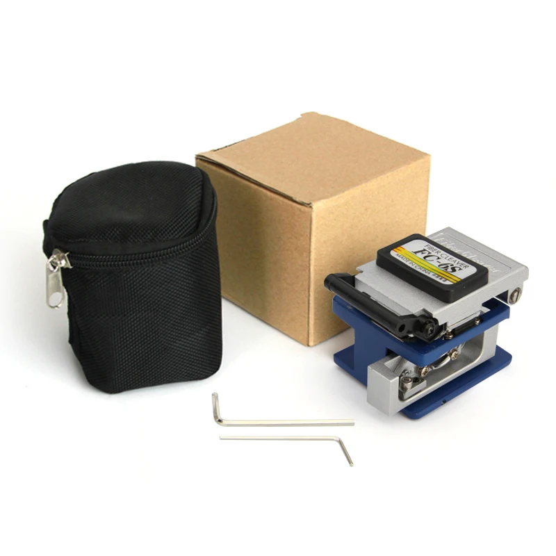 FC-6S FTTH Optical Fiber Cleaver metal Small High Precision Fiber cutting cable cold connection cutter tool