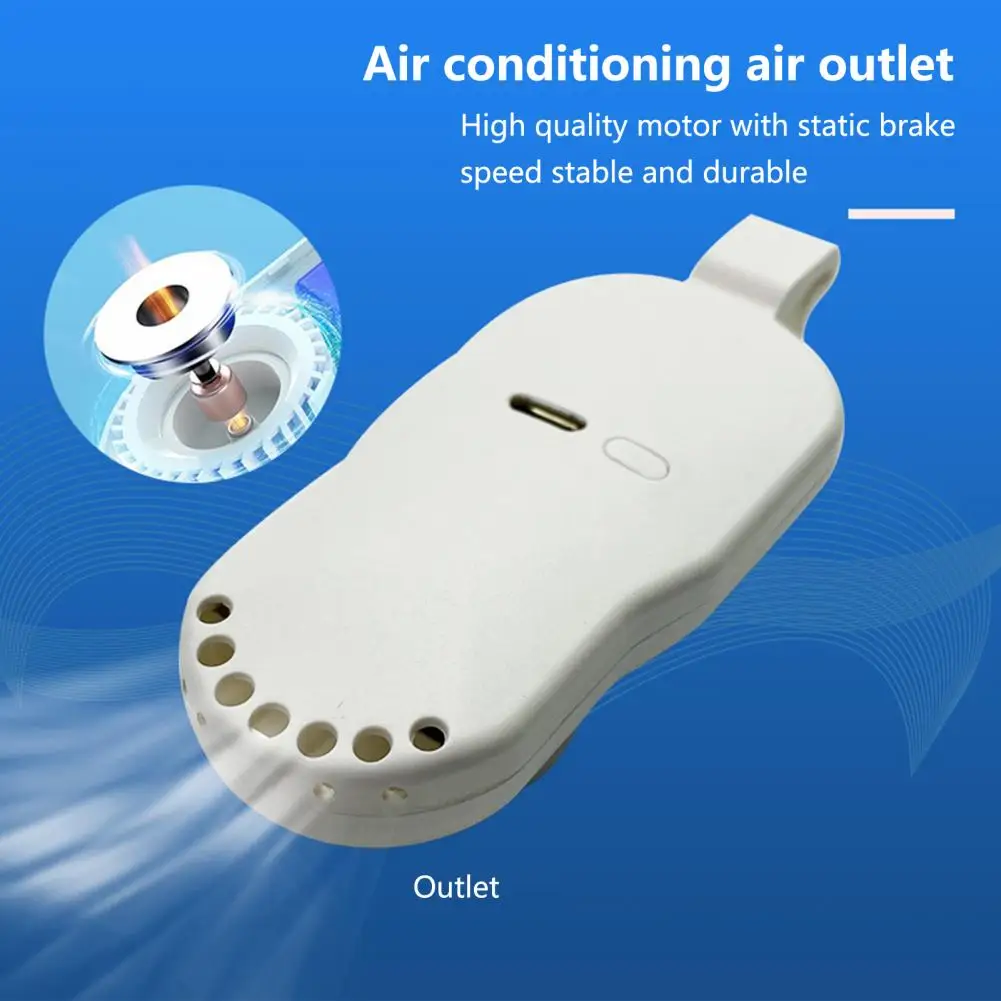 Электрический вентилятор для крышки лица легкий перезаряжаемый